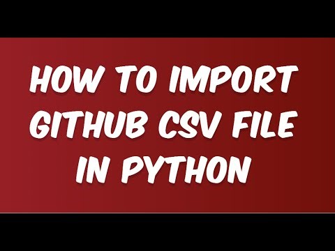 Python Tutorial: Importing Files from GitHub