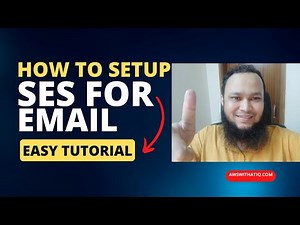How to setup AWS SES for email