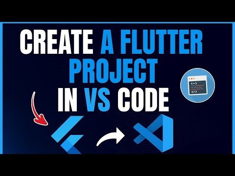 How to Create a NEW FLUTTER PROJECT on VS Code - PC or Laptop - Full Step-by-Step Guide