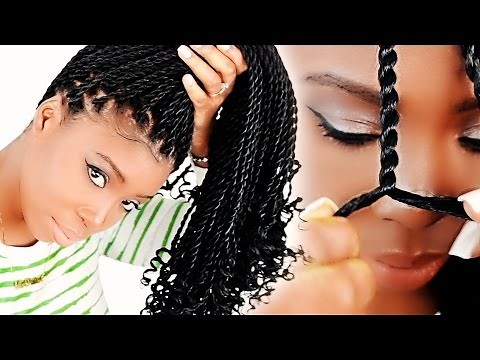 How To: Senegalese Twists FOR BEGINNERS! (Step By Step)