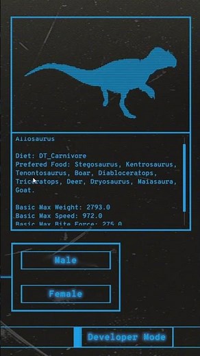 The Isle Finally Reveals ALLO STATS… and WOW. #theisle #gaming #theislegameplay #allosaurus