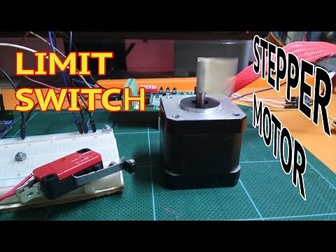 Stepper motor with Limit switch Arduino basic usage