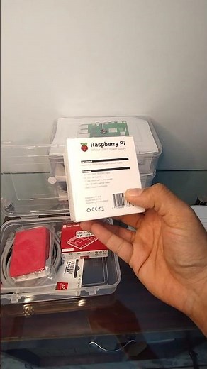 Raspberry pi 4 Model B 4GB RAM - The Complete Kit #raspberrypi