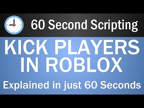 Kicking Players In Roblox | 60 Second Scripting 📜📜