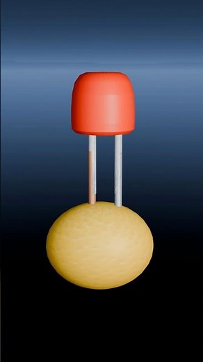 How can a lemon generate electricity? | 3D Animation | #shorts