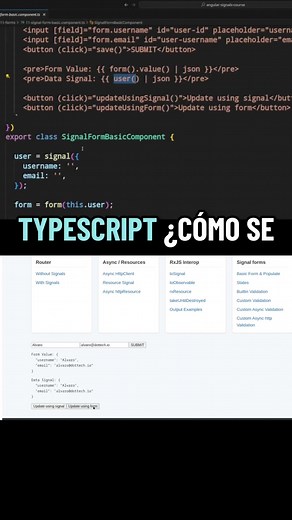 Signals Forms in Angular 21. Create your first signal-based form