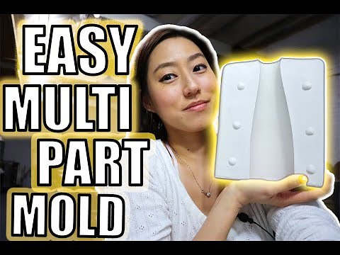 THE EASIEST Way to make Multi-Part Molds!