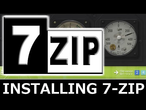 How to install and use 7zip