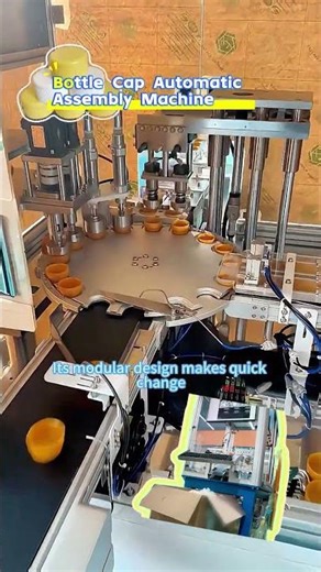 Bottle Cap Assembly Machine – Fully Automated Solution