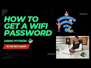 Get wifi password using python trick