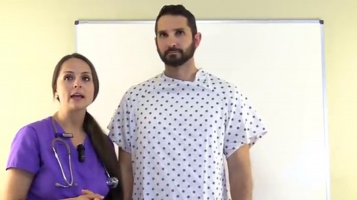 Visual Acuity Test with a Snellen Chart