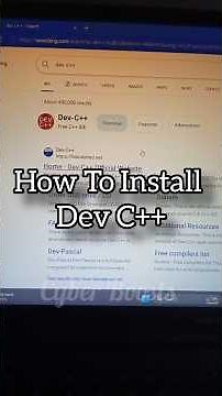 How To Install Dev C++ in Laptop || Dev C++.