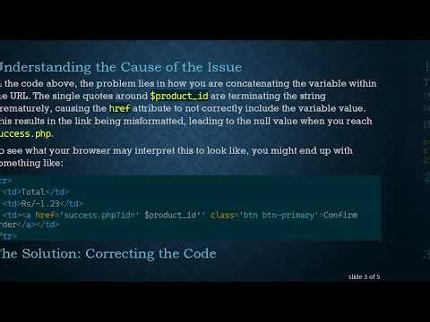 How to Pass a Variable with the GET Method in PHP via an a Tag