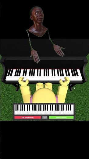 Khaby Lame Mechanism song on Roblox Piano