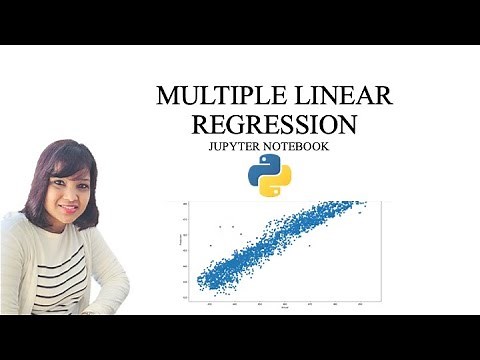 How to do Multiple Linear Regression in Python| Jupyter Notebook|Sklearn