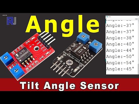 Measure Tilt Angle using SCA60C angle sensor - RJT289