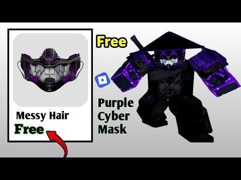 How To Get FREE Purple Cyber Mask in Roblox (2025) 💜 | Roblox Free Item Guide