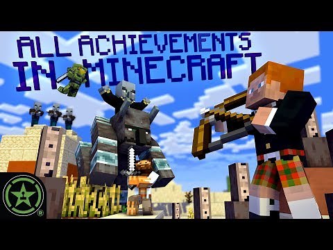 PILLAGER RAID - Minecraft - All 103 Achievements (Part 5) | Let's Play