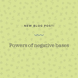 Exponents on negative bases — Krista King Math | Online math help