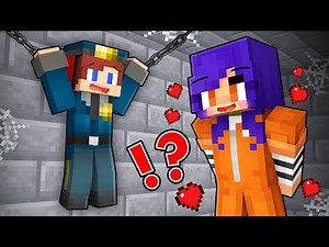 APHMAU PRISONER Fell in LOVE with JJ POLICE in PRISON - Maizen Minecraft Animation