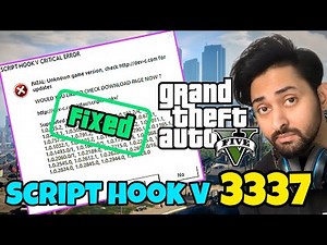 SCRIPT HOOK V FOR GTA 5 VERSION 3337 | SCRIPT HOOK V | GTA 5 MODS | HINDI/URDU | THE NOOB