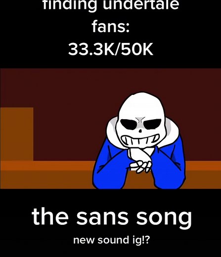 The Sans Song: A Memorable Undertale Meme