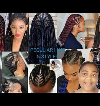 20 African Hair Braiding Styles Ideas For Extra Inspiration: Braided Cornrows tribal hairstyles