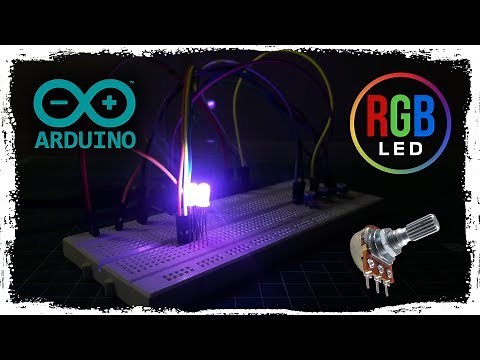 Arduino Control RGB LED Using Potentiometer