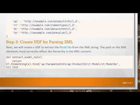 Parsing XML Data in a PySpark DataFrame