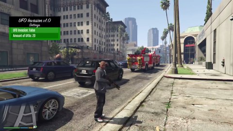 GTA 5 XT #9 - Alien invasion mod! (GTA 5 mods)