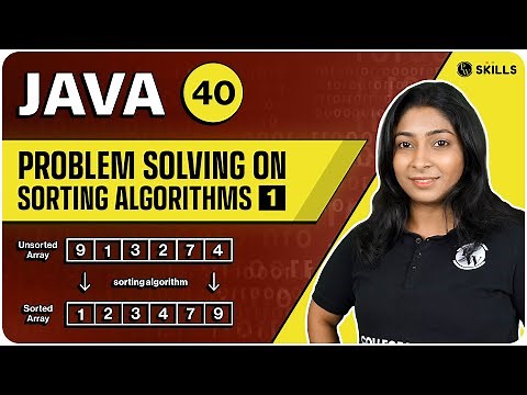 Problem on Sorting Algorithms-1 | Lecture-40 | Java and DSA Foundation course