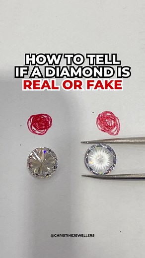 How to Use the Dot Test to Distinguish Real vs Fake Diamonds