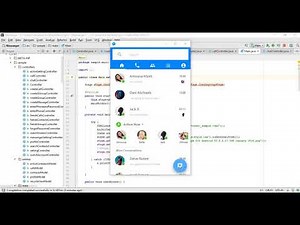 Facebook Messenger UI-UX Design In JavaFX