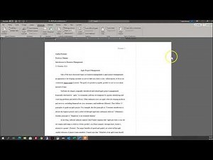 Word Module 2 SAM Project B: Agile Project Management