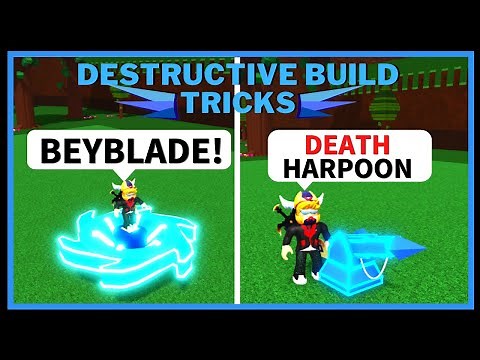 DESTRUCTIVE Build Tricks!! In Build A Boat For Treasure ROBLOX
