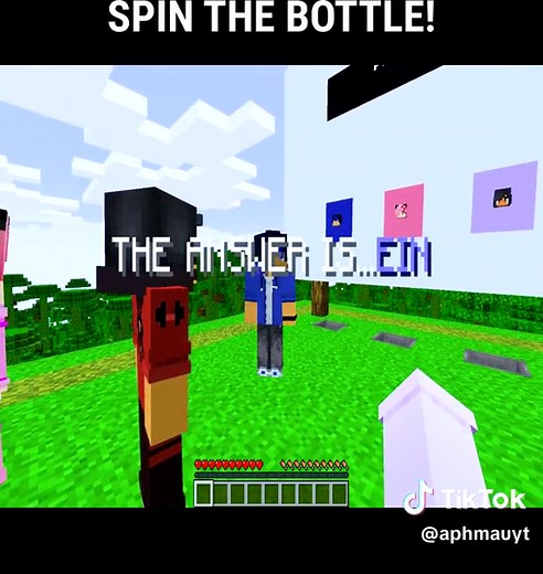 Maruten Spin the Bottle Fun in Minecraft with Aphmau