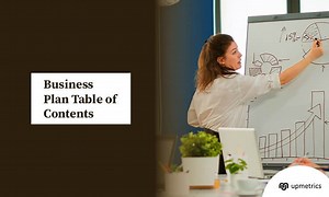 Business Plan Table of Contents