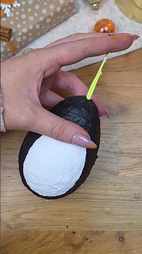 DIY Pinguin basteln ❄️☺️🧊 #shorts #diy #christmas