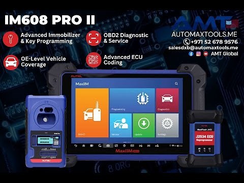 AUTEL IM608 PRO II - 2023 MOST ADVANCED KEY PROGRAMMING,ECU CODING & INTELLIGENT DIAGNOSTICS TOOL