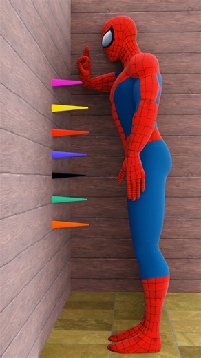 Spider-Man Vs Hulk Epic 3D Animation Short #animation #shorts