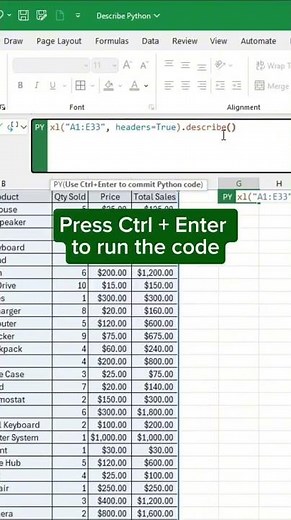 Python in Excel: Unlock Next-Level Data Power!