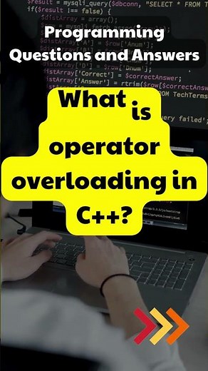 What is operator overloading in C++? | #OperatorOverloading #Programming | Learn with PGCProjects