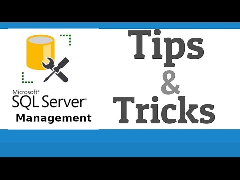Tips and Tricks for Using SQL Server Management Studio Effectively | Part 1 | ‪@IQBees‬