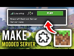 How To Make Modded Minecraft Bedrock Server - Step By Step