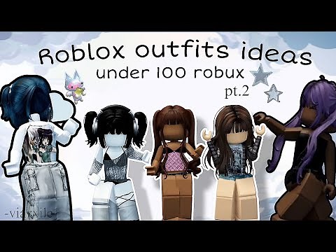 Roblox outfits ideas under 100 robux | *TikTok compilations*