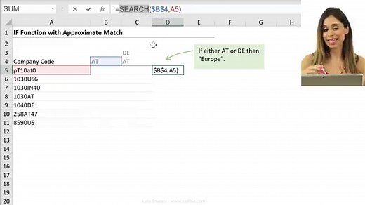Excel Function to Check IF Cell Contains Specific Text