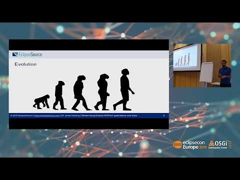 Modernizing Eclipse RCP/e4 applications and tools