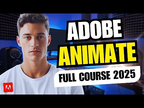 Adobe Animate FULL COURSE for Beginners - THE COMPLETE GUIDE (2025)