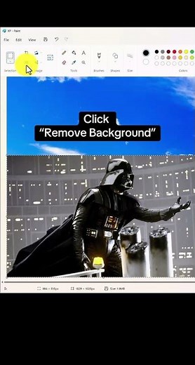 How to Remove Background in Microsoft Paint 🎨