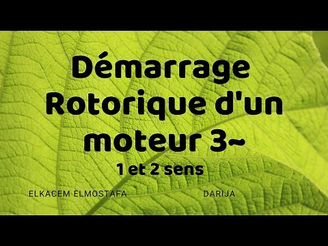 Démarrage rotorique 1et 2 sens